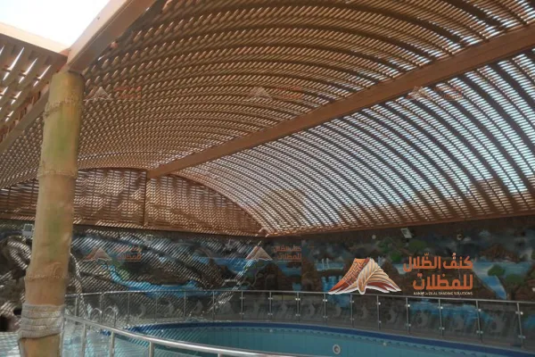 مظلات مسابح